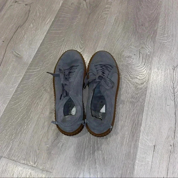 J/SLIDES GRAY SUEDE SZ 7.5 - Picture 4 of 5